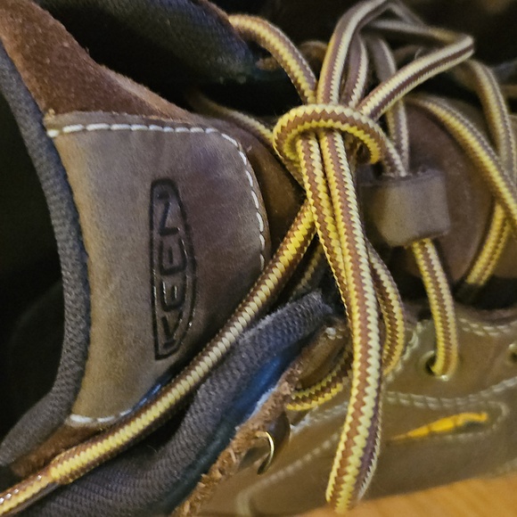 Keen Men's Dark Brown Leather Boots - Picture 2 of 7